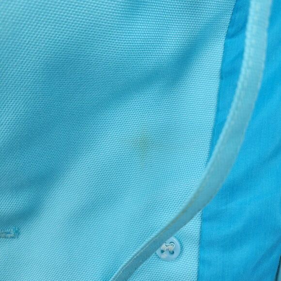 Vintage Misty Harbor Raincoat Trench 10 Blue Double Breasted Yachtsman Cloth - Picture 12 of 17